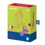 Wibrator na palec silikonowy Satisfyer Bold Lover ciemnróżowy - 5