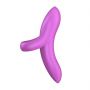Wibrator na palec silikonowy Satisfyer Bold Lover ciemnróżowy - 2
