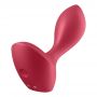 Wibrator analny Satisfyer Backdoor Lover czerwony silikonowy USB 11 cm - 6