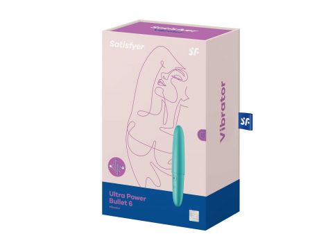 Silikonowy stymulator Satisfyer Ultra Power Bullet 6 turkusowy - 7