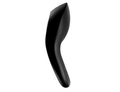 Pierścień wibrujący podwójny Satisfyer Legendary Duo czarny silikonowy