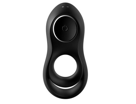 Pierścień wibrujący podwójny Satisfyer Legendary Duo czarny silikonowy - 6