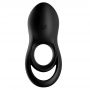 Pierścień wibrujący podwójny Satisfyer Legendary Duo czarny silikonowy - 4