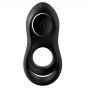 Pierścień wibrujący podwójny Satisfyer Legendary Duo czarny silikonowy - 7
