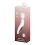 Masażer wibracyjny Satisfyer Wanderland biało różowozłoty XXL 30 cm USB - 2