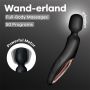 Masażer wibracyjny Satisfyer Wanderland XXL czarny różowe złoto 30 cm USB - 2