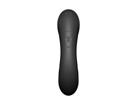 Wibrator Satisfyer Curvy Trinity 4 czarny silikonowy 17cm wodoodporny - 5