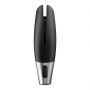 Masturbator wibracyjny Satisfyer Power silikonowy czarny srebrny USB - 2