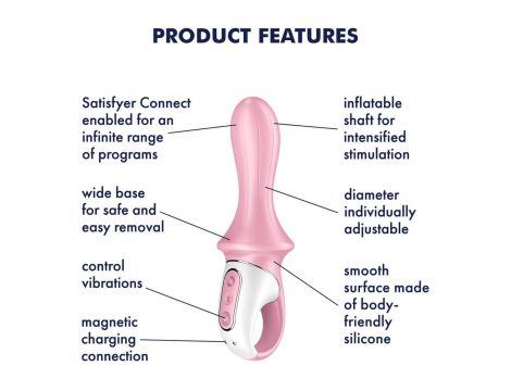 Air Pump Booty 5 Connect App red - 3