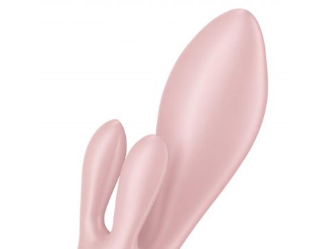 Wibrator króliczek nadmuchiwany Satisfyer Air Pump Bunny 3 różowy USB - 3