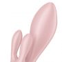 Wibrator króliczek nadmuchiwany Satisfyer Air Pump Bunny 3 różowy USB - 4
