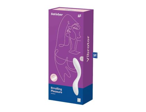 Wibrator-Rrrolling Pleasure (White) - 7