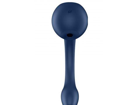 Wibrator punktu G Satisfyer Pro+ Wave 4 Connect niebieski USB - 5