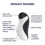 Satisfyer Orca stymulator łechtaczki z pulsacją powietrza i wibracjami - 2