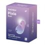 Bezdotykowy stymulator łechtaczki Satisfyer Pixie Dust fioletoworóżowy - 2