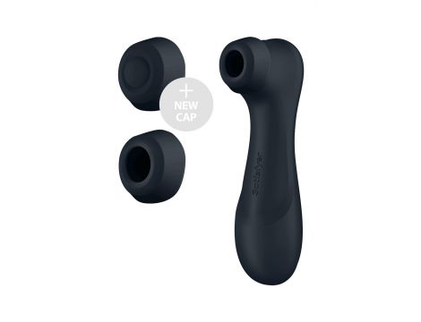 Stymulator Satisfyer Pro 2 Liquid Air czarny Bluetooth USB - 5