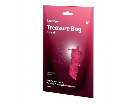 Torba na gadżety erotyczne Satisfyer Treasure Bag M różowa