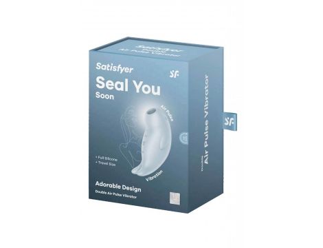 Wibrator Satisfyer Seal You Soon z falami ciśnienia