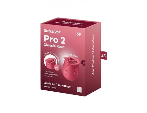 Stymulator łechtaczki Satisfyer Pro 2 Classic Rose silikonowy 7 cm - 5