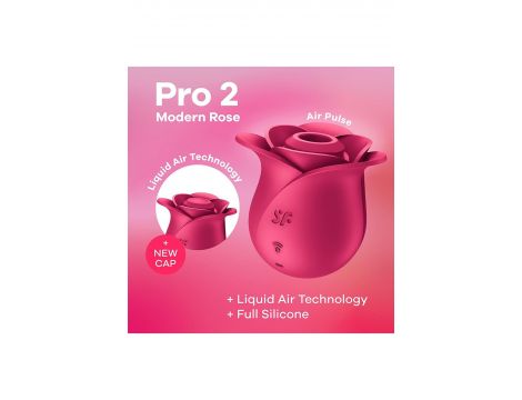 Stymulator łechtaczki z falą ciśnienia Satisfyer Pro 2 Modern Rose - 4