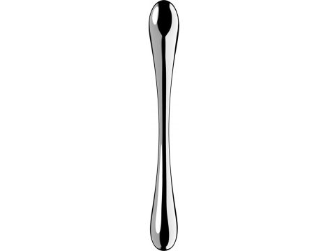 Dildo dwustronne ze stali nierdzewnej Satisfyer Cosmic Crest 1 - 5