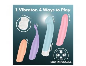 Zestaw wibratorów Satisfyer Playful Four silikonowy USB wodoodporny