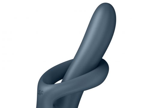 Wibrator rozgrzewający Satisfyer Heat Flex 4 niebieski silikonowy - 5
