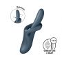 Wibrator rozgrzewający Satisfyer Heat Flex 4 niebieski silikonowy - 2