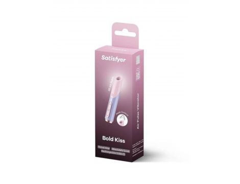 Stymulator łechtaczki Satisfyer Bold Kiss kompaktowy fal powietrznych USB - 2