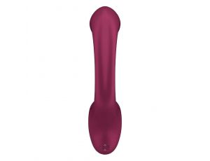 Wibrator punktu G i łechtaczki Satisfyer G For Goddess 2 bordowy