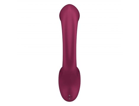 Wibrator punktu G i łechtaczki Satisfyer G For Goddess 2 bordowy