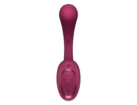 Wibrator punktu G i łechtaczki Satisfyer G For Goddess 2 bordowy - 5