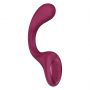 Wibrator punktu G i łechtaczki Satisfyer G For Goddess 2 bordowy - 4