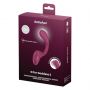 Wibrator punktu G i łechtaczki Satisfyer G For Goddess 2 bordowy - 3