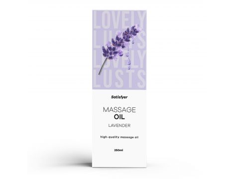 High-Quality Massage Oil (250 ml) (Lavender)