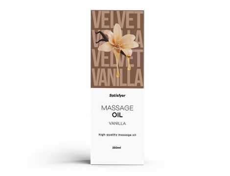 High-Quality Massage Oil (250 ml) (Vanilla)