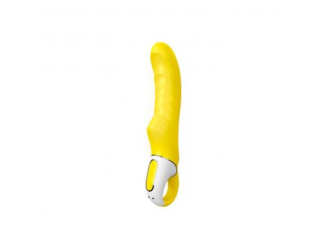 Wibrator punktu G Satisfyer Yummy Sunshine żółty silikonowy USB 23 cm - 2