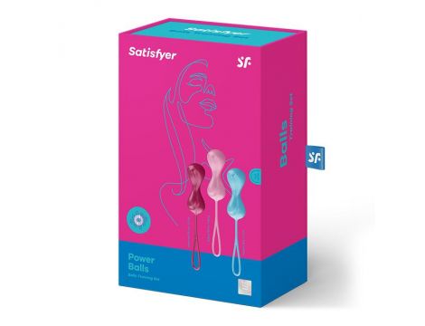 Zestaw kulek miłości Satisfyer Balls C02 double medium - 2