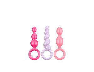 Zestaw-Satisfyer Plugs colored (set of 3)