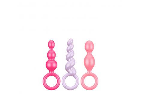 Zestaw-Satisfyer Plugs colored (set of 3)