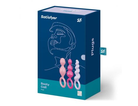 Zestaw-Satisfyer Plugs colored (set of 3) - 2