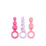 Zestaw-Satisfyer Plugs colored (set of 3) - 2