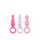 Zestaw-Satisfyer Plugs colored (set of 3)