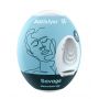 Jajko masturbator hydroaktywne Satisfyer Savage jasnoniebieskie - 4
