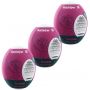 Masturbator jajka Satisfyer Bubble 3 szt fioletowy - 2