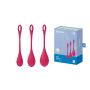 Zestaw kulek silikonowych Satisfyer Yoni Power 1 czerwony - 3