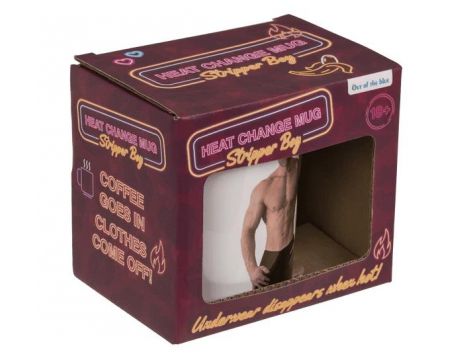 Kubek efekt termiczny Stripper Boy 350 ml - 4