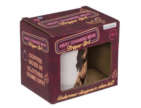 Kubek efekt termiczny Stripper Girl Grajmy razem 350 ml