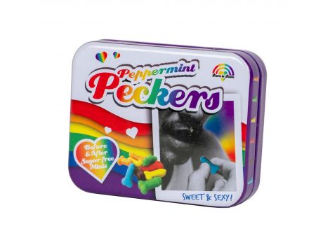 Cukierki miętówki - tęczowe peniski - 2