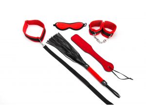 Red Bondage Set